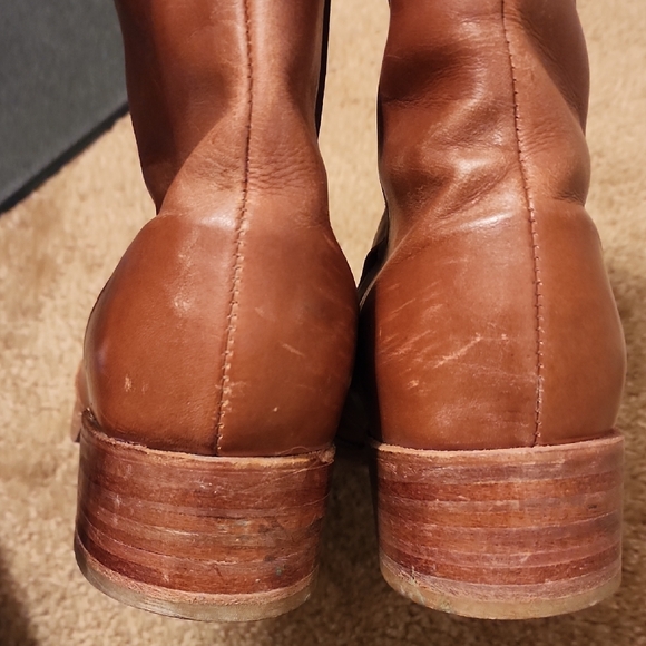 Frye Campus Chunky Boots made in USA - Picture 8 of 16